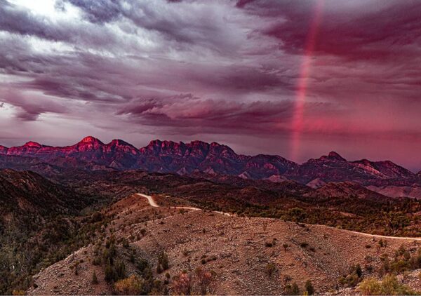 Bunyeroo Gorge Red Rainbow